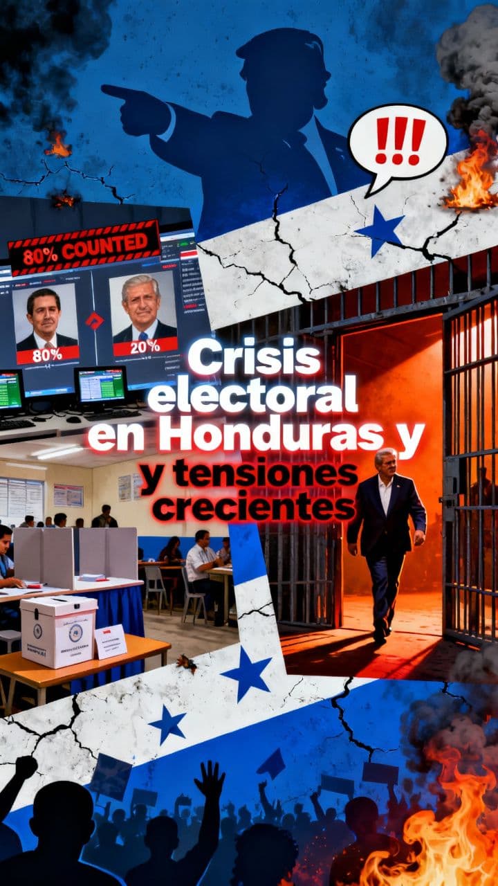 Crisis electoral en Honduras y tensiones crecientes