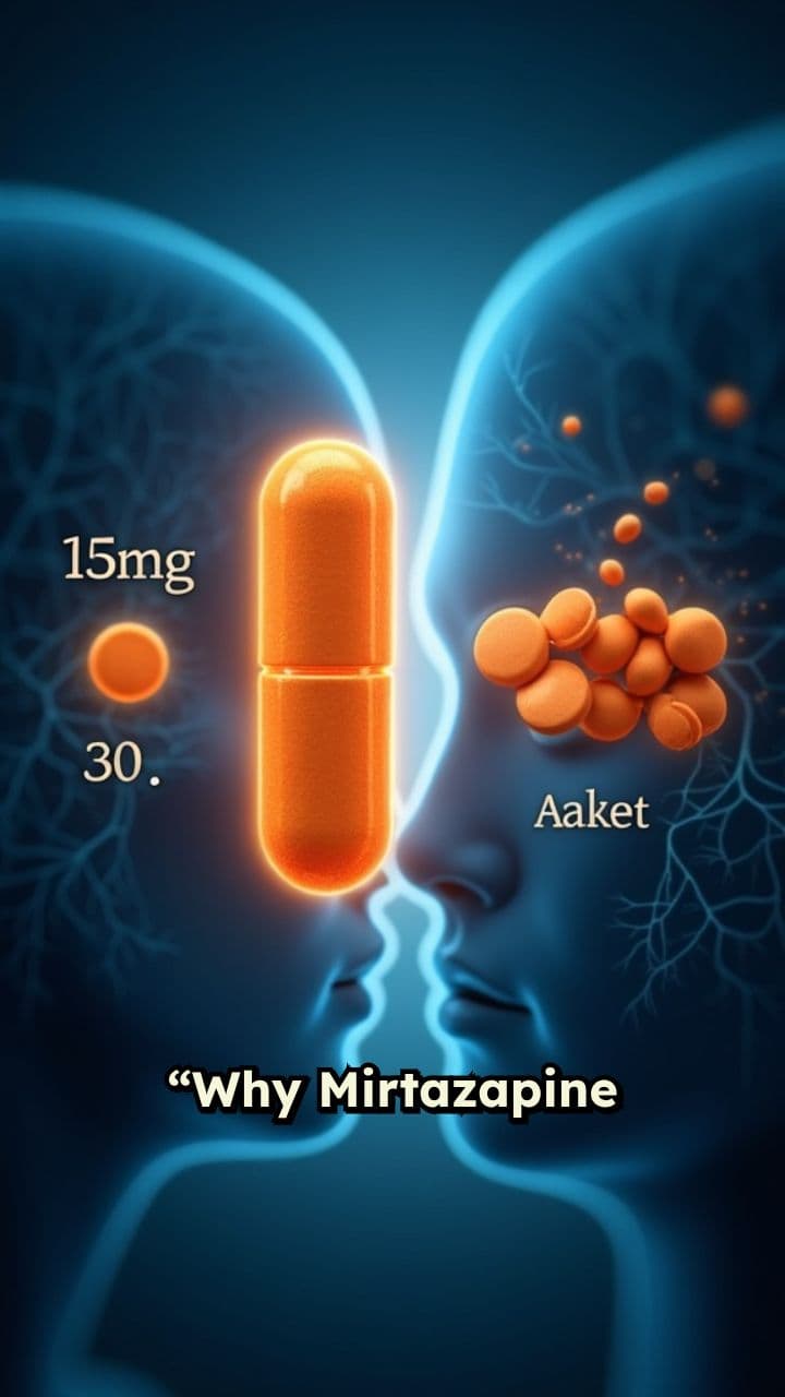 Mirtazapine: Sleepy at Low Doses, Awake at High