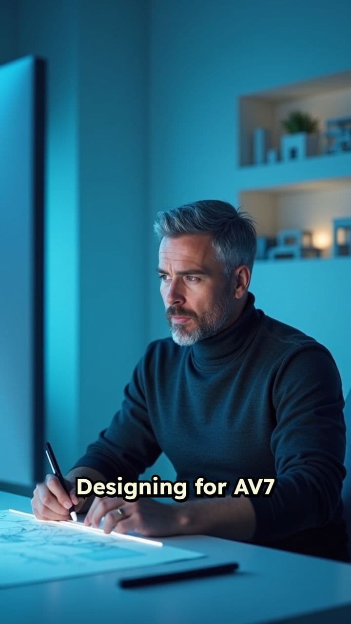 AV7 Logo Design Concept