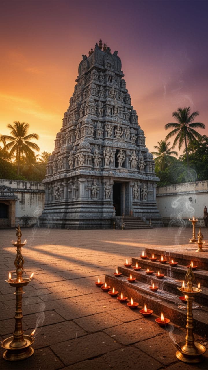 पुडुचेरी मंदिर का शापित हीरा चर्चा में