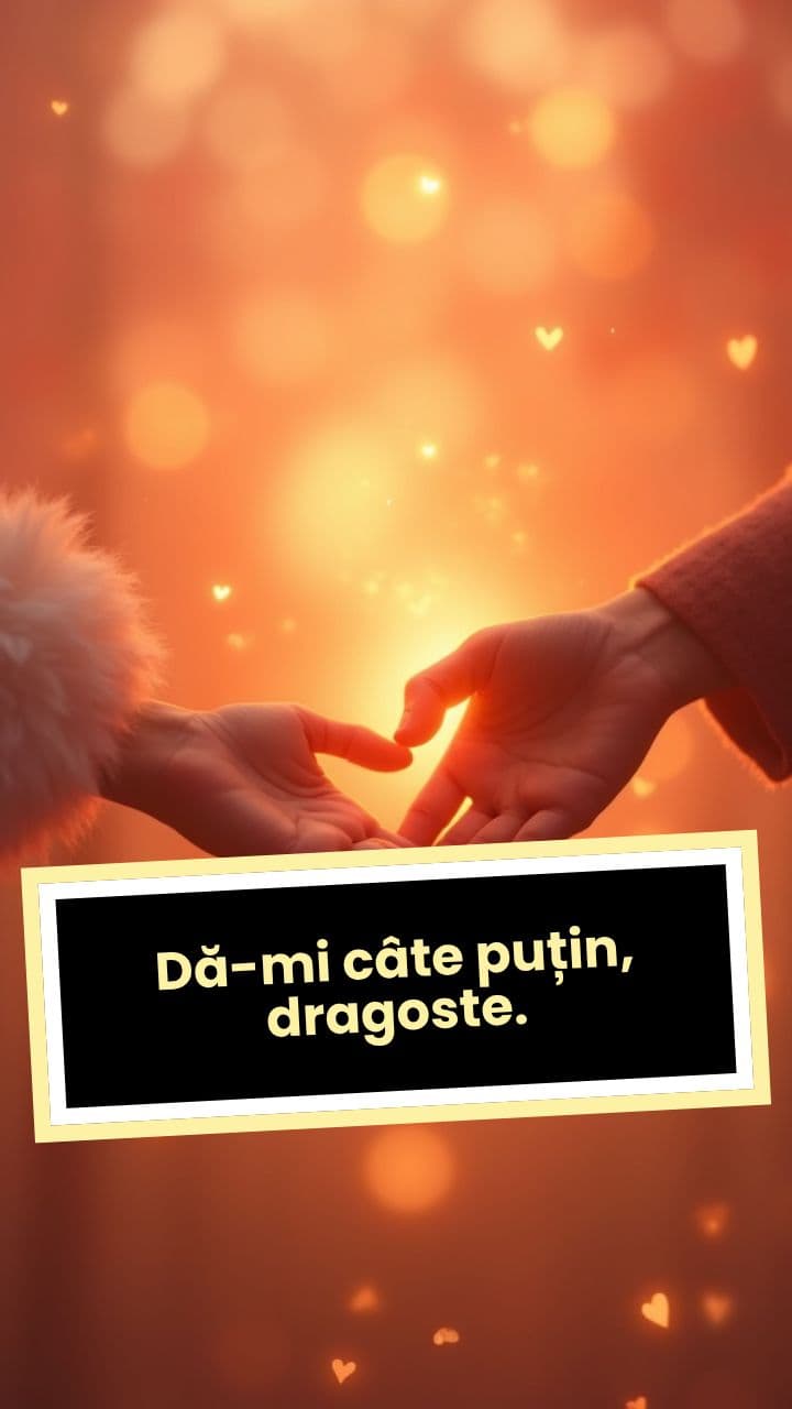 Dă-mi câte puțin, dragoste.