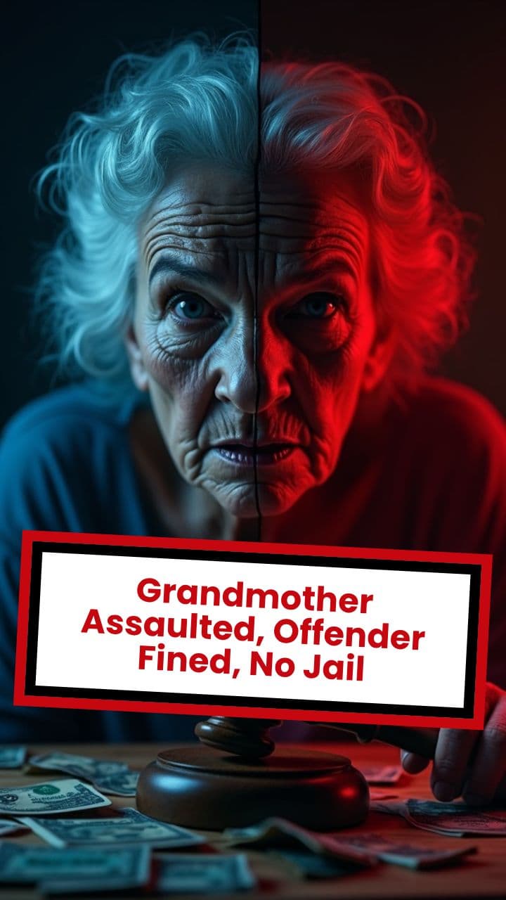 Grandmother Assaulted, Offender Fined, No Jail