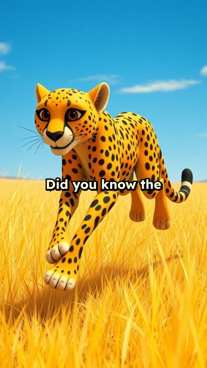 How Cheetahs Run So Fast