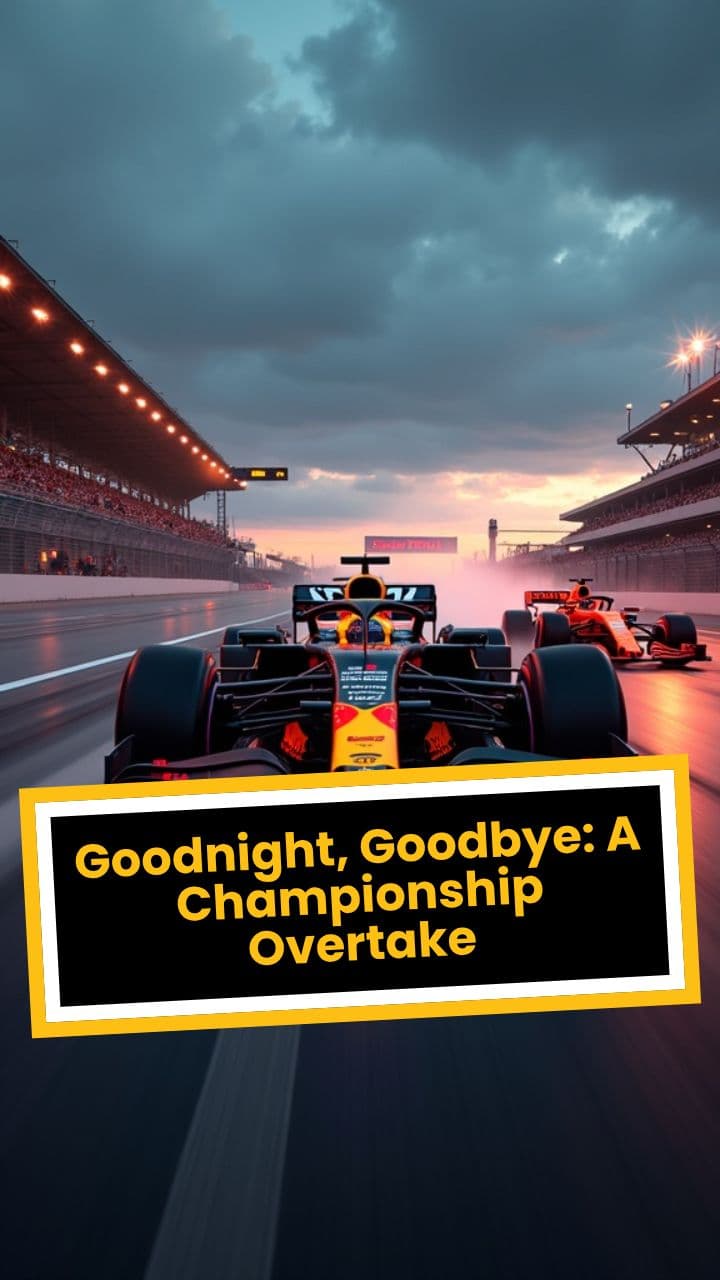 Goodnight, Goodbye: A Championship Overtake