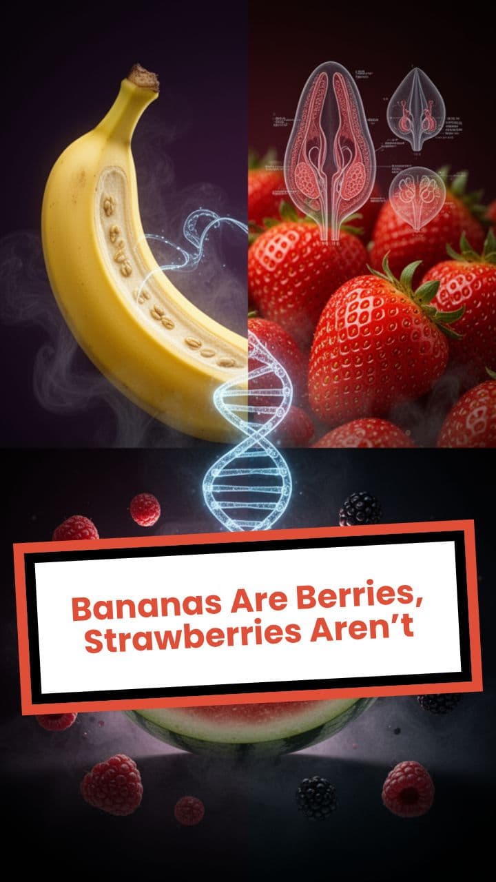Bananas Are Berries, Strawberries Aren’t