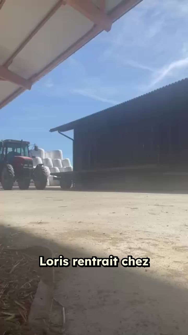 Anniversaire surprise en tracteur