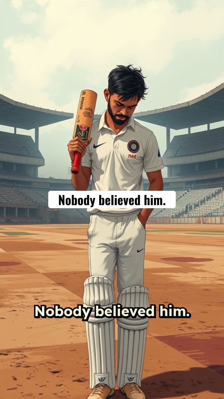 Virat Kohli's Journey of Belief