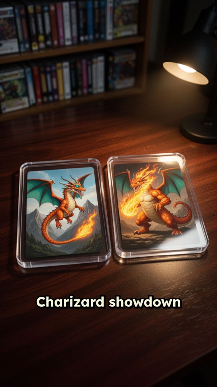 Charizard V vs Charizard ex