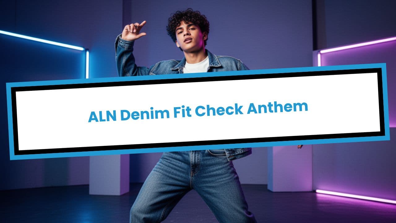 ALN Denim Fit Check Anthem