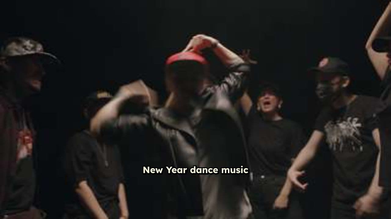 Neon New Year Dance Party