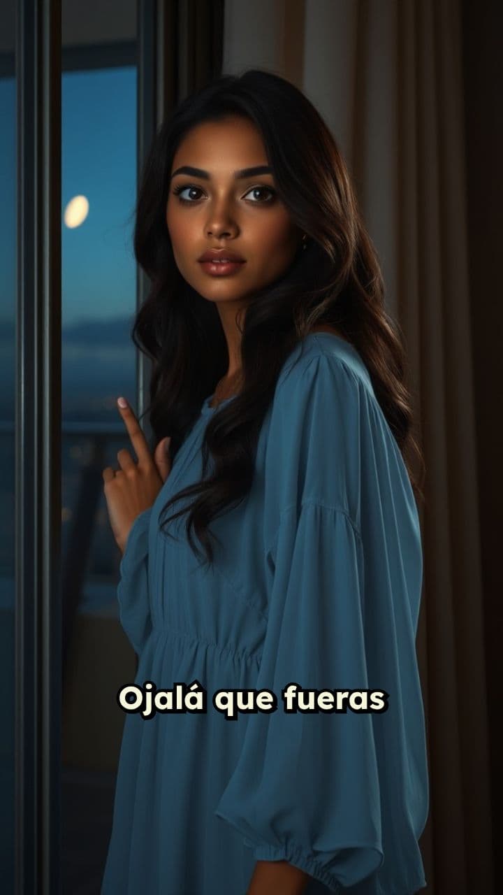 Ojalá que fueras tú