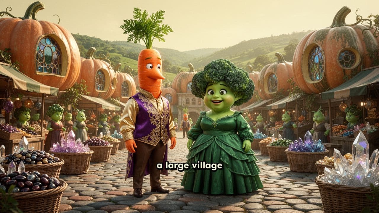 Vegetables vs Fruits Race Competition