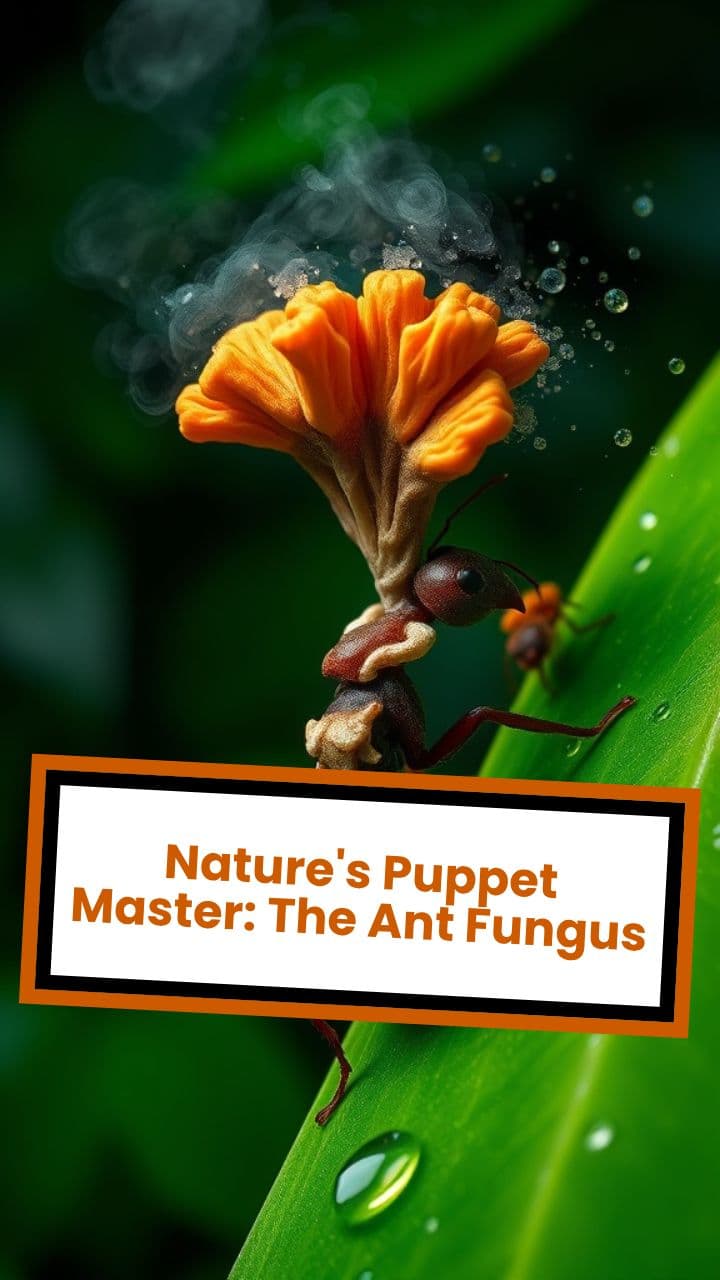Nature's Puppet Master: The Ant Fungus