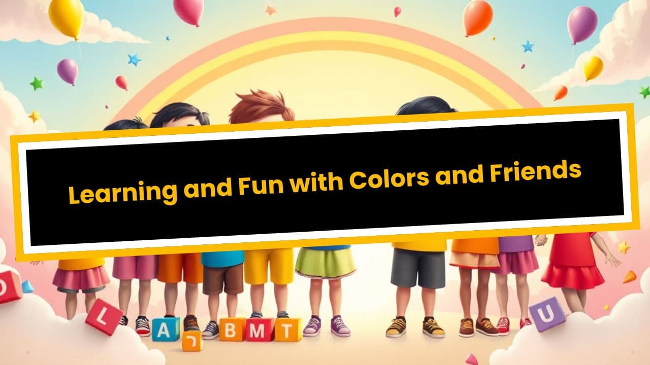 Learning and Fun with Colors and Friends