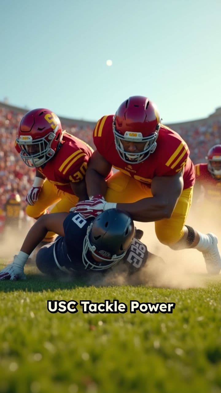 USC Tackle Power Yields Solid Gains