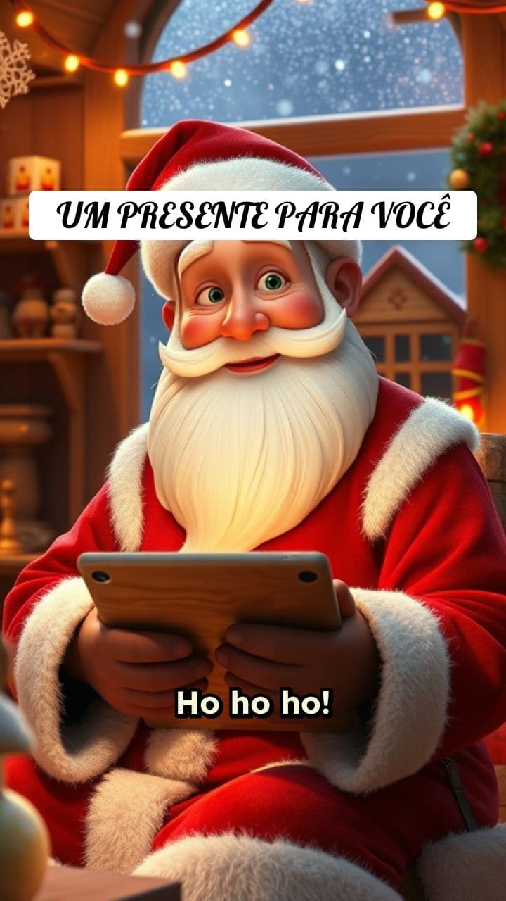 Presente de Natal do Papai Noel