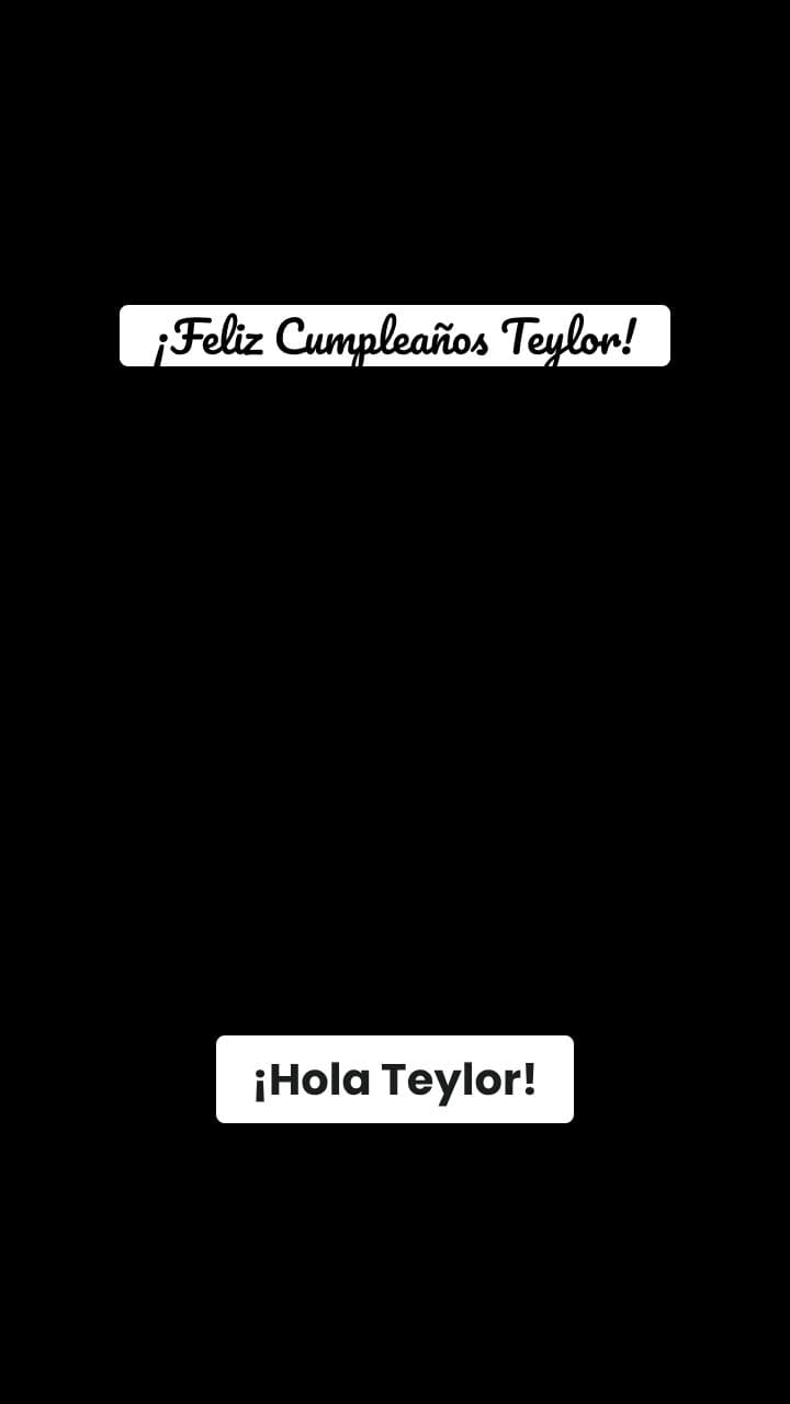 Cumpleaños de Teylor - Estilo Vecindad