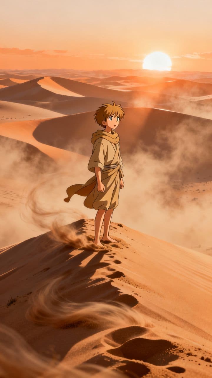The Boy and the Listening Desert