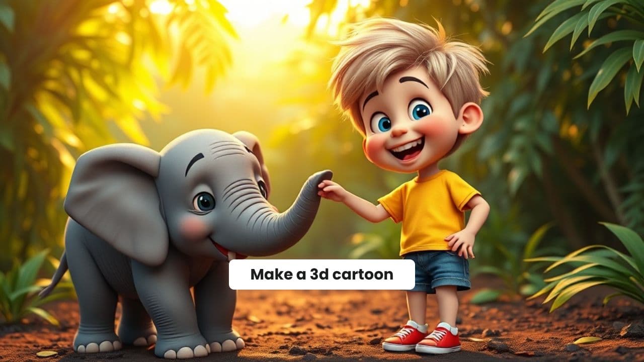 Child's Play with an Elephant