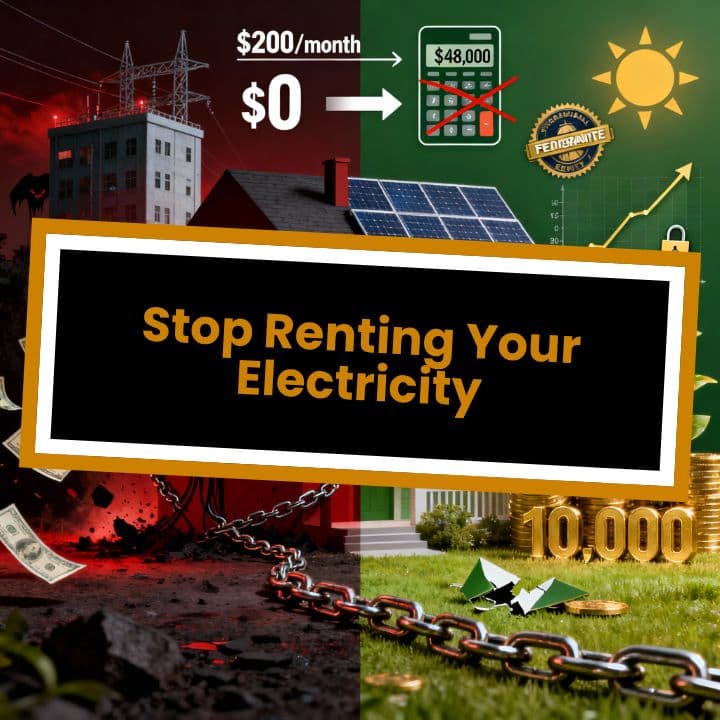 Stop Renting Your Electricity