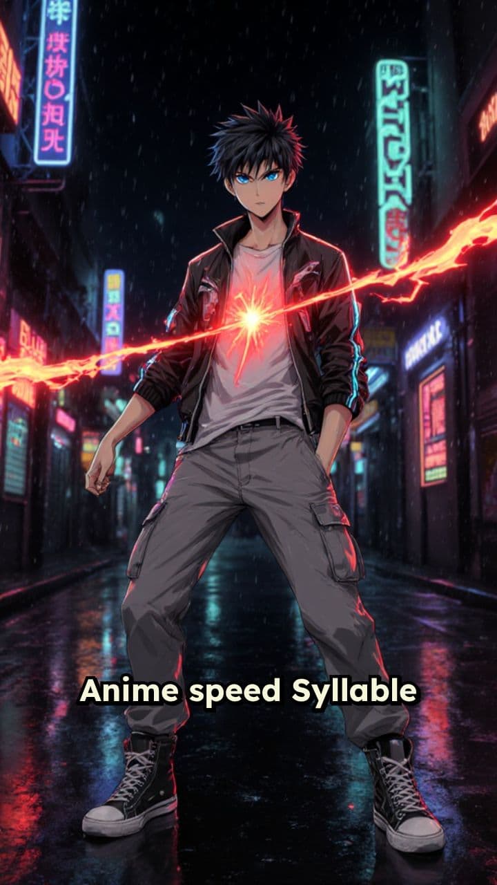 Anime Speed, Syllable Slicing Air