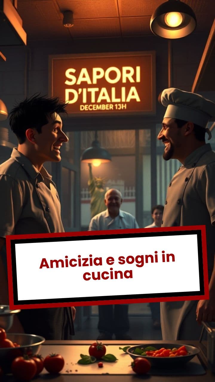 Amicizia e sogni in cucina