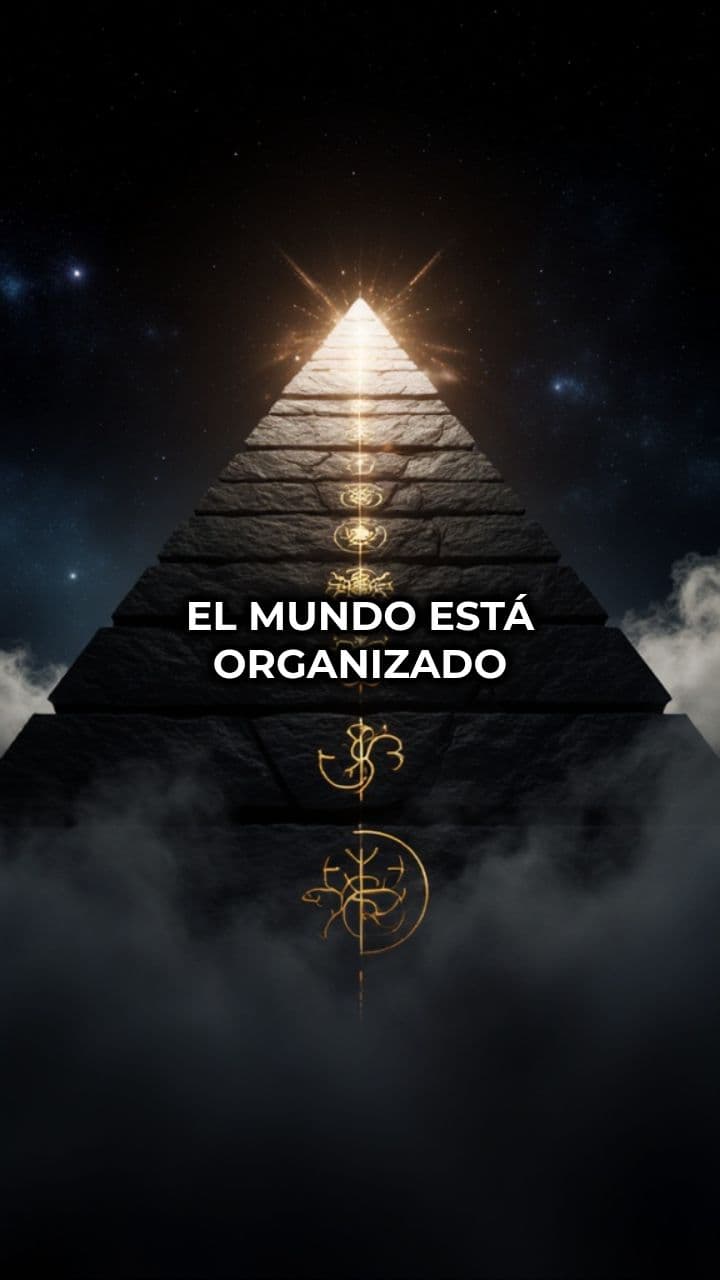 Pirámide de poder y control mental