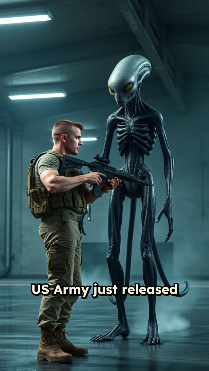 Leaked Footage Shows Army vs Aliens