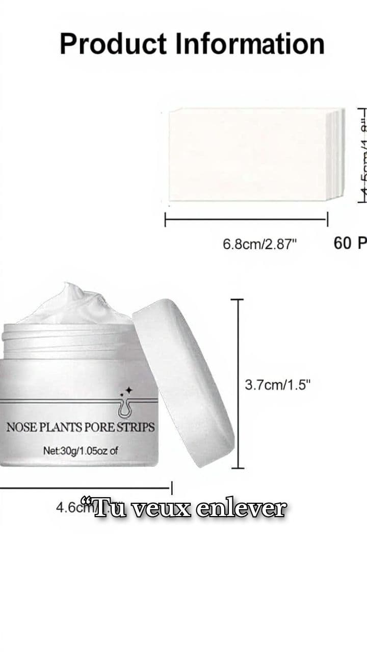 Éliminez les points noirs facilement