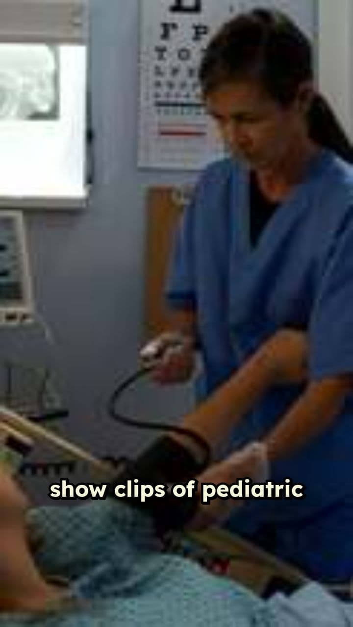 Pediatric Nurses at Work on Wards