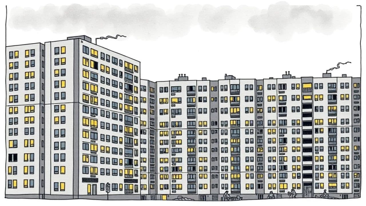 По району по кругу