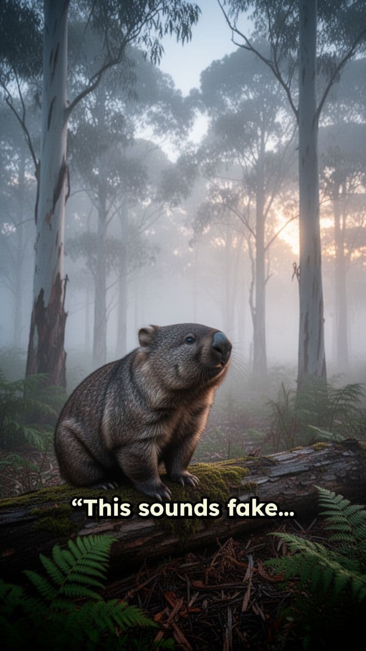 Wombats Poop Perfect Cubes