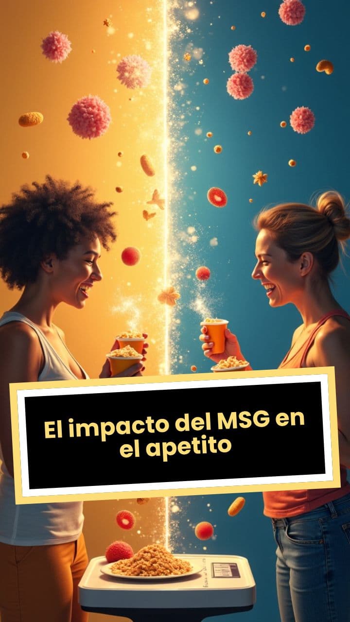 El impacto del MSG en el apetito
