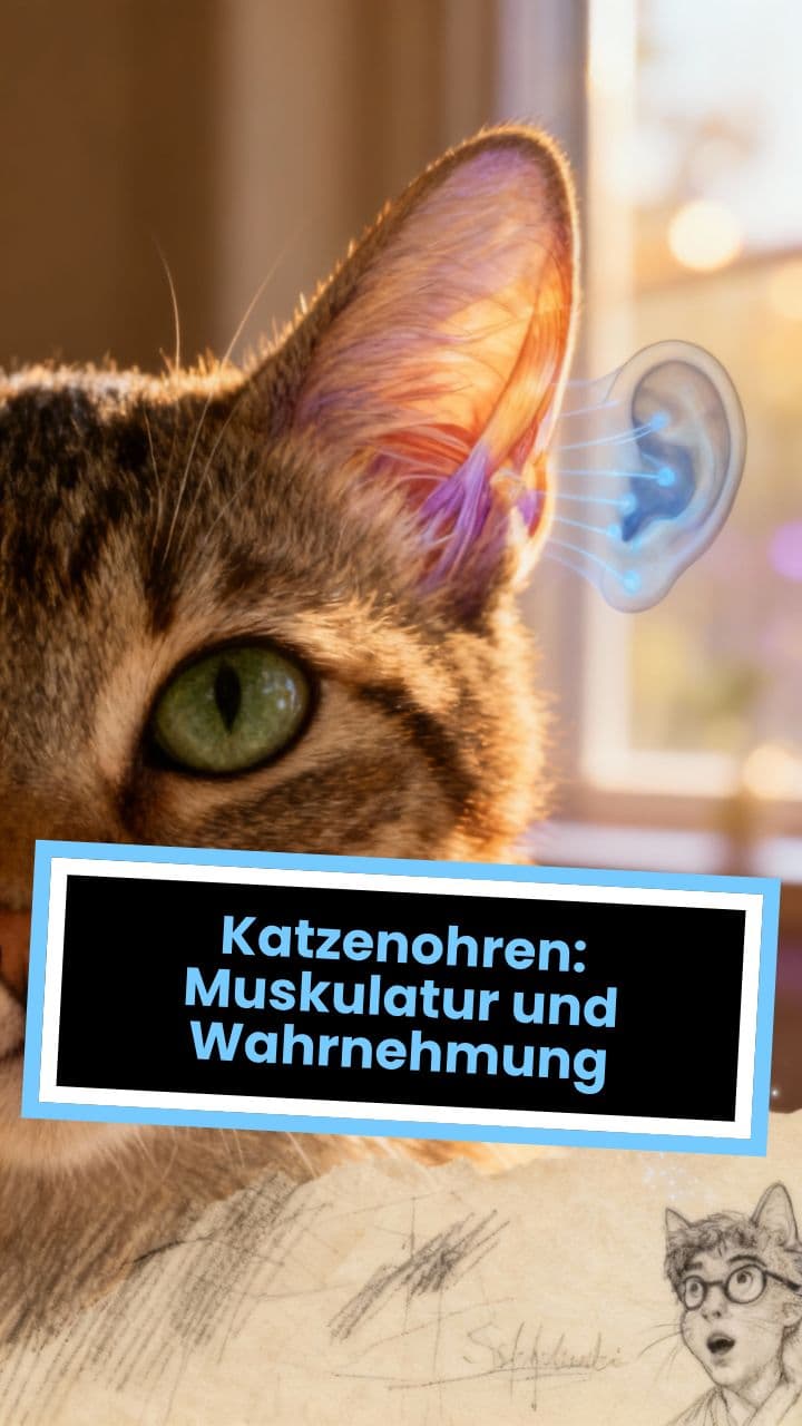 Katzenohren: Muskulatur und Wahrnehmung
