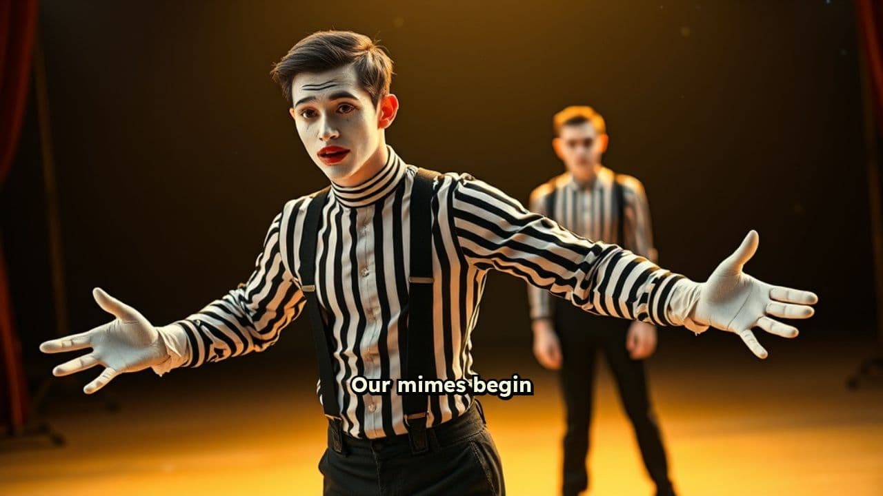 Mime Birthday Greeting