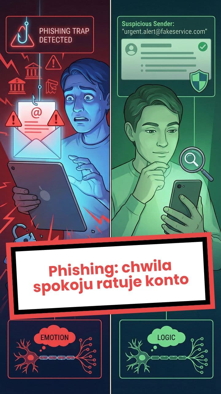 Phishing: chwila spokoju ratuje konto