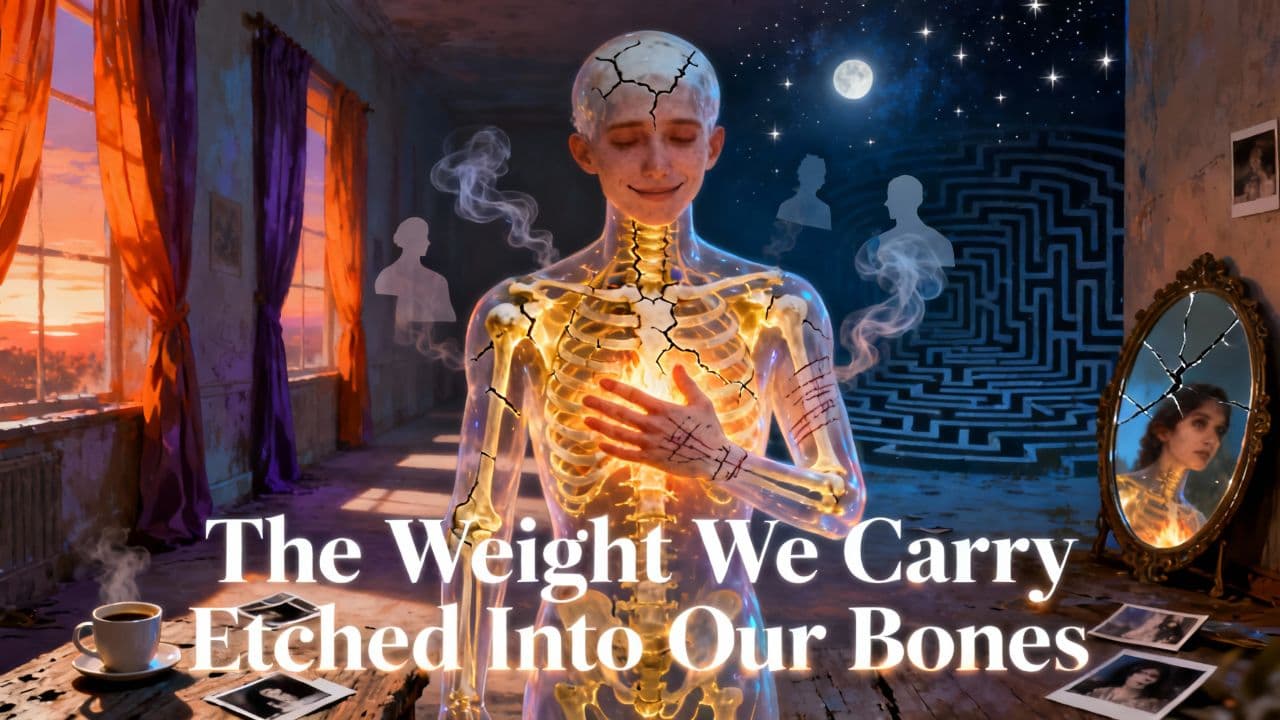 The Weight We Carry Etched Into Our Bones
