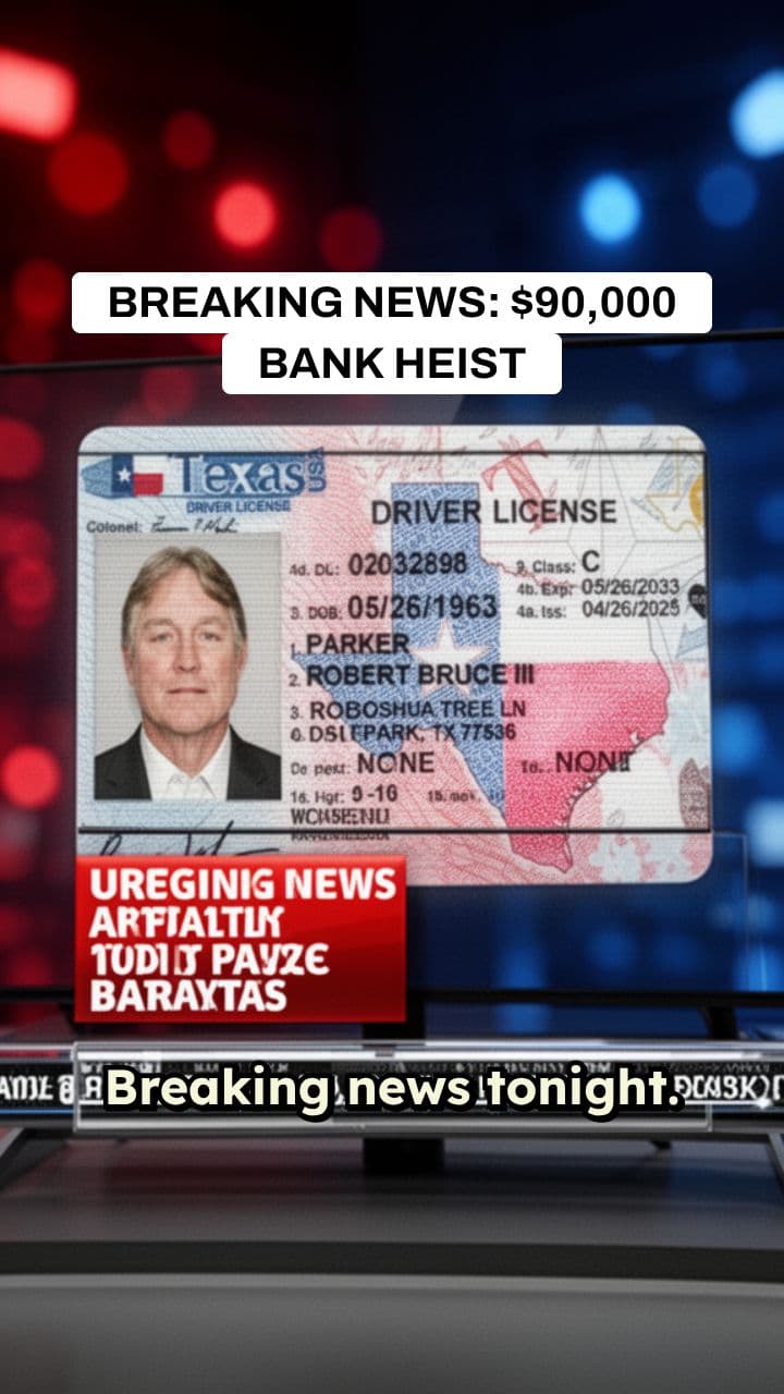 Deer Park Bank Heist News Report