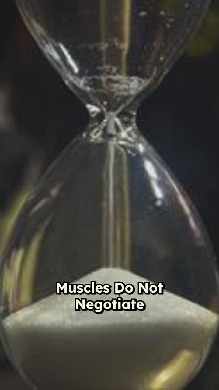 Muscles Can’t Outrun Time