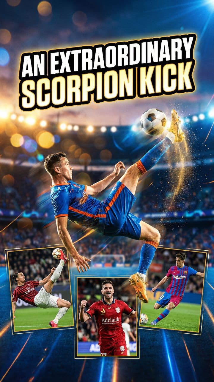 An Extraordinary Scorpion Kick