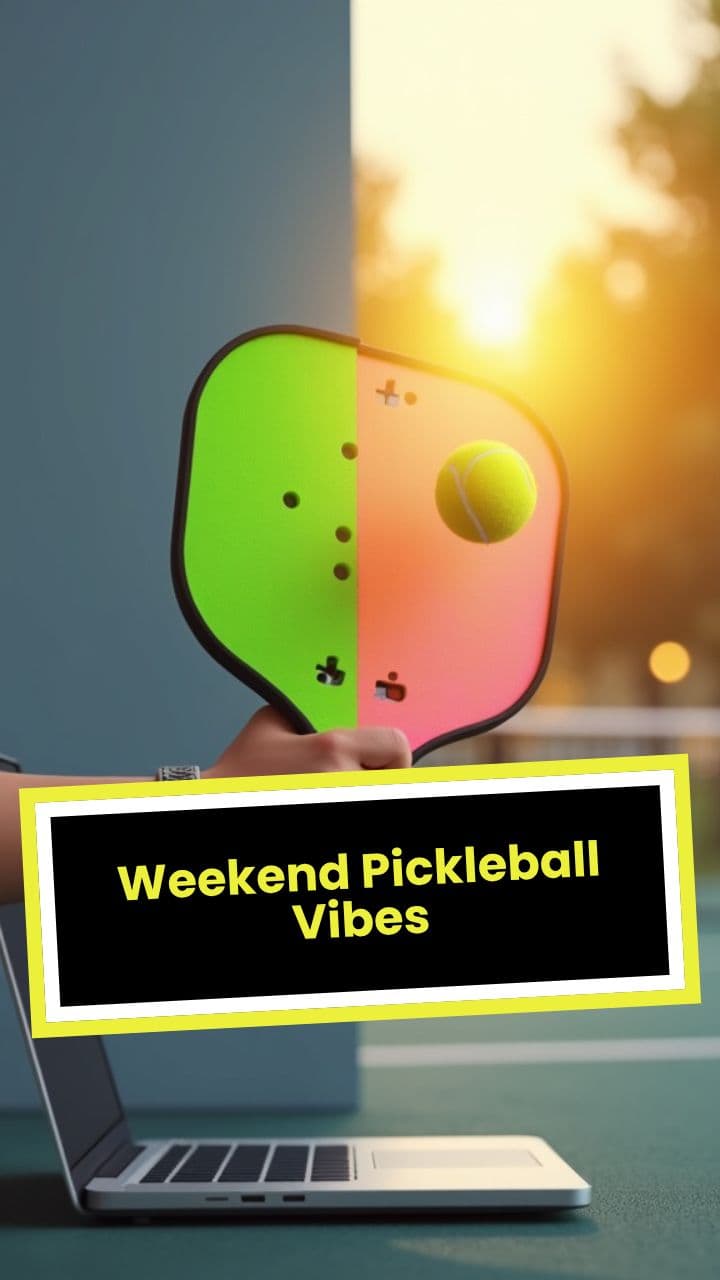 Weekend Pickleball Vibes