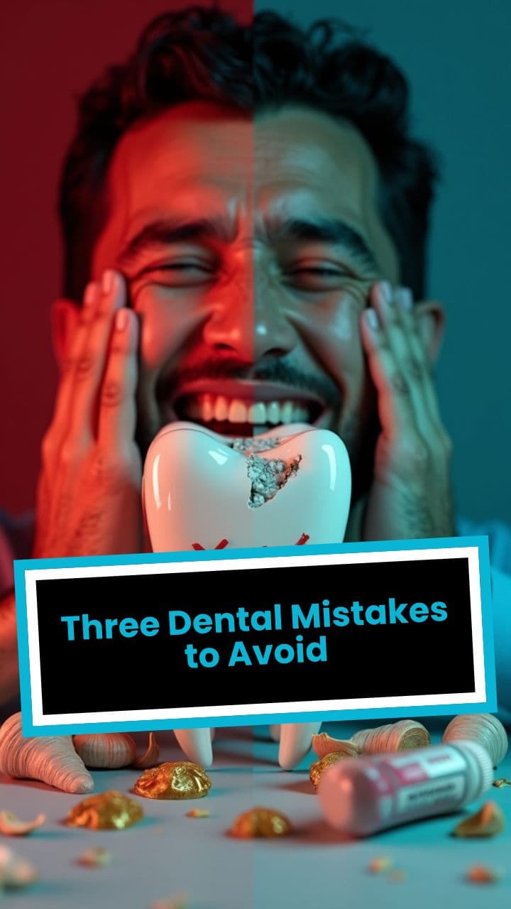 Three Dental Mistakes to Avoid