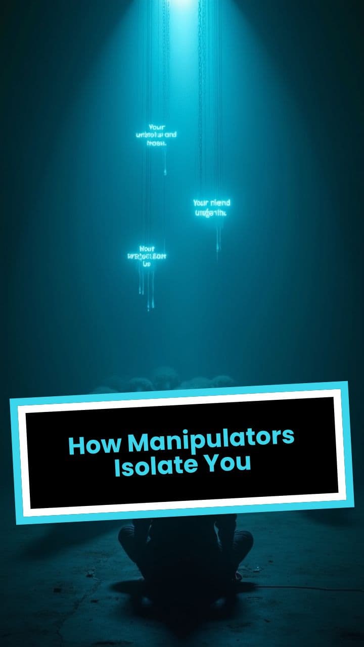 How Manipulators Isolate You