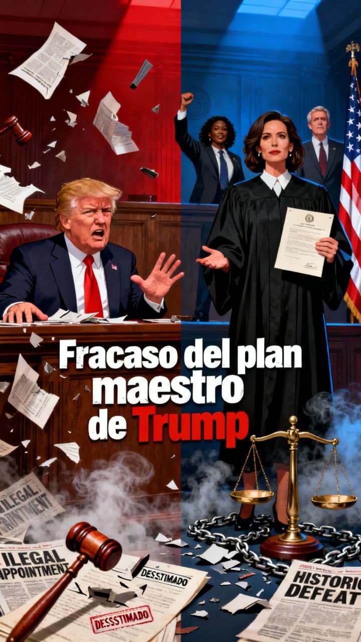 Fracaso del plan maestro de Trump