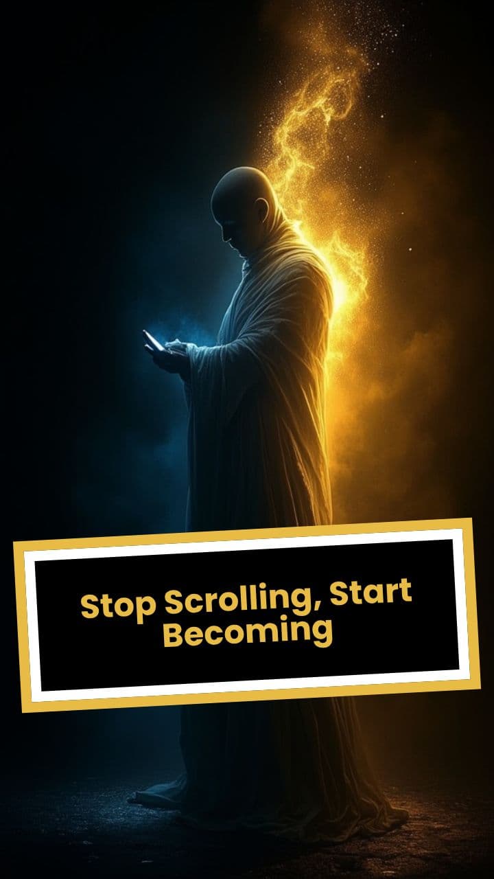 Stop Scrolling, Start Becoming