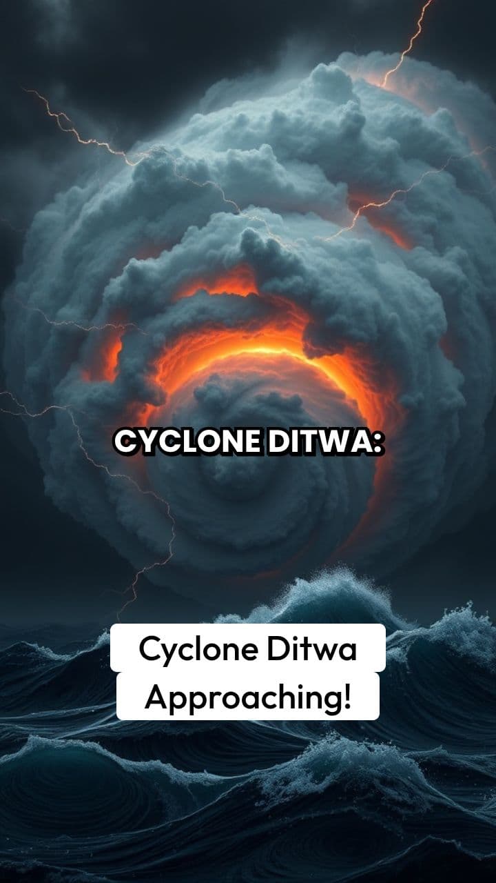 Cyclone Ditwa: A Wake-Up Call