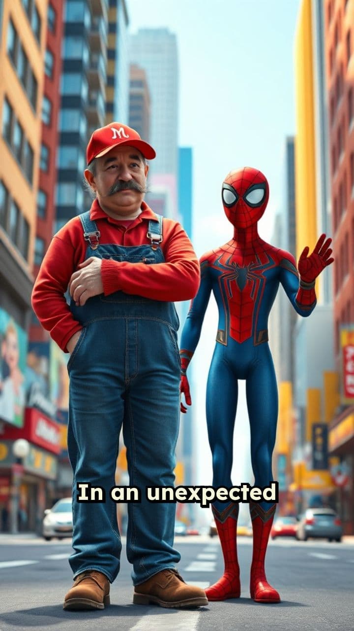 Mario vs. Spider-Man: The Ultimate Crossover Clash!