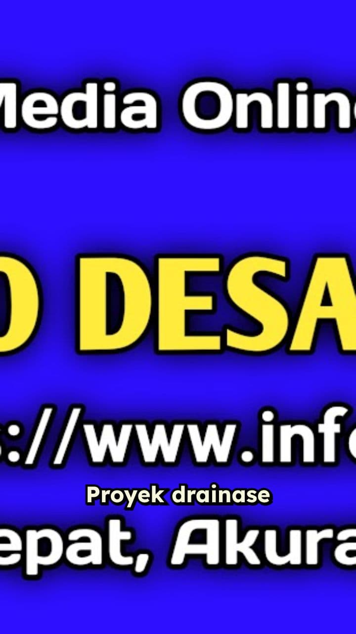 Proyek Drainase Muba Disorot LSM