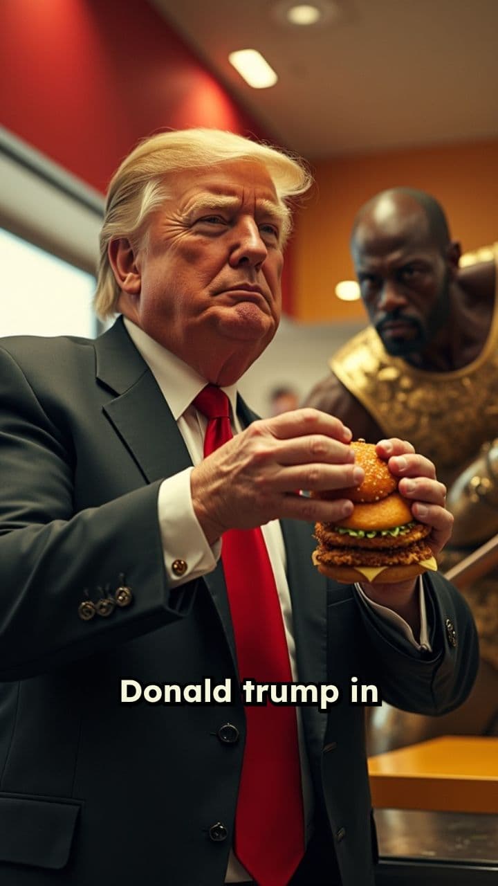 Trump vs. Tung Tung: McDonald's Showdown