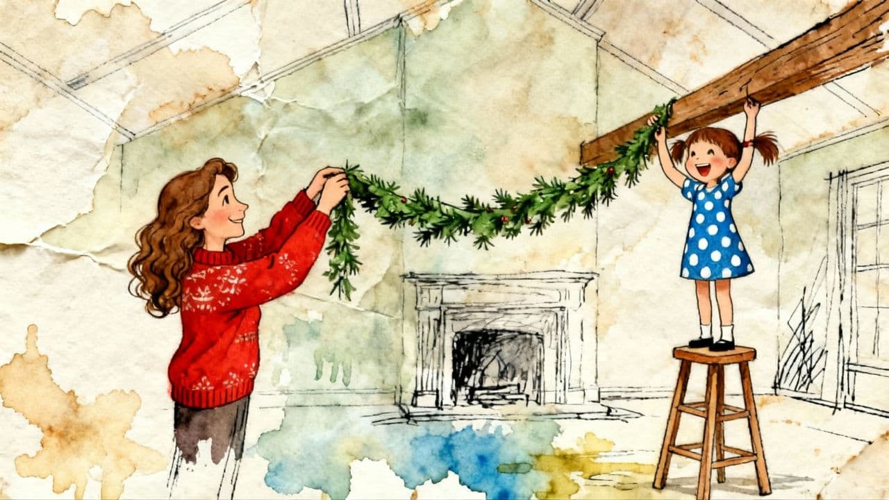 Weihnachtszeit mit Familie